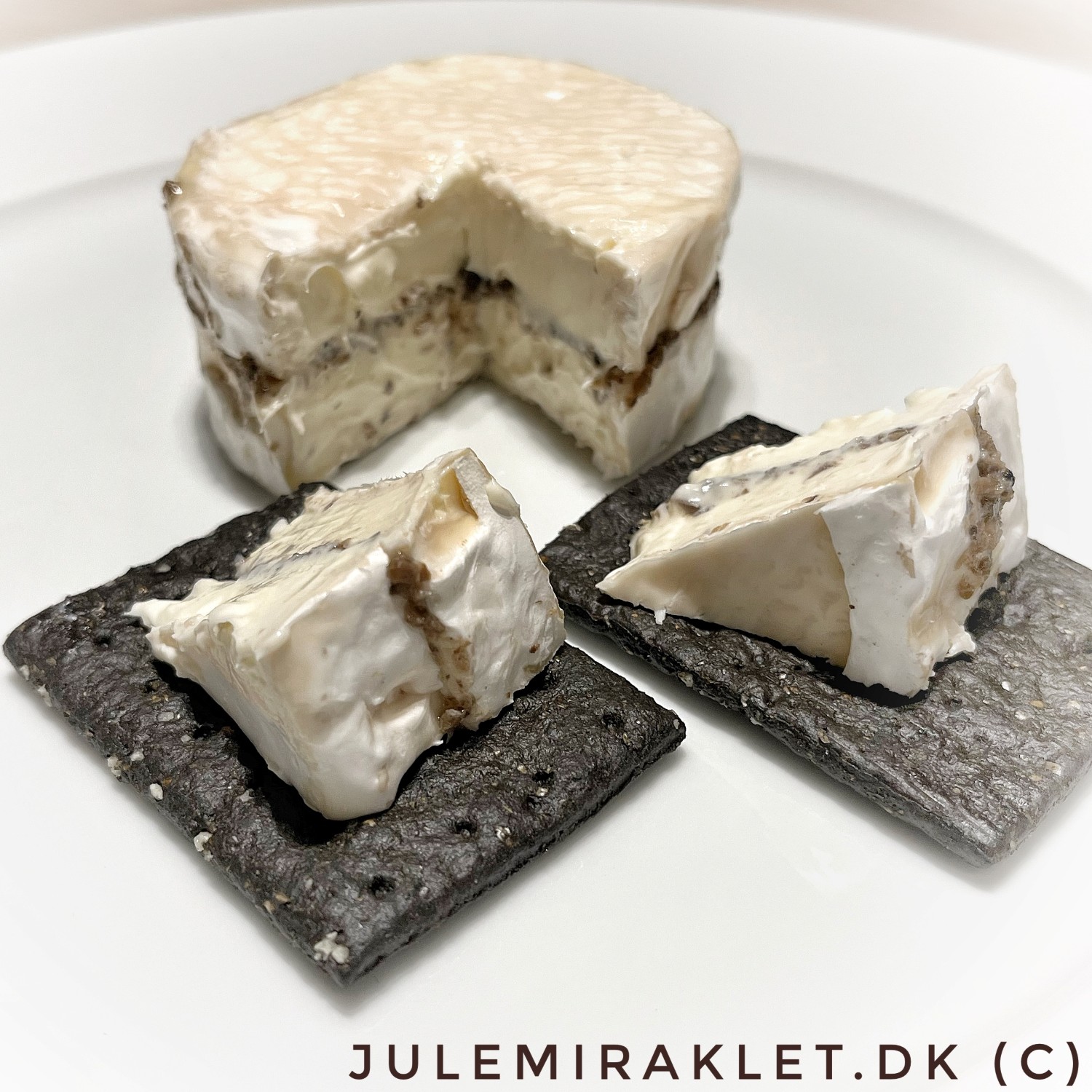 Brillat Savarin med trøffel